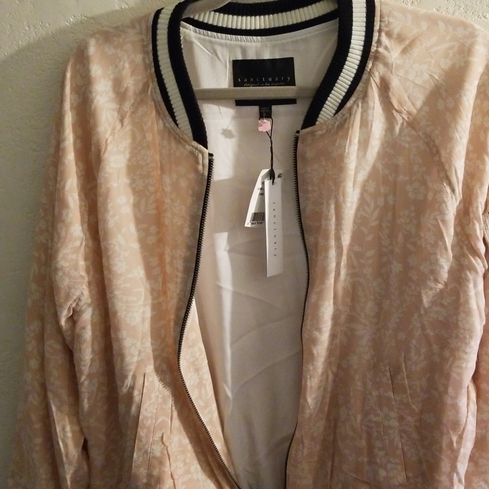 Sanctuary floral bomber size large - Picture 7 of 8